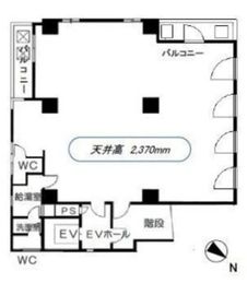 一番町コート 3階 間取り図