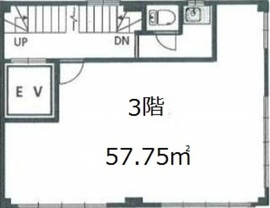 第11大協ビル 3階 間取り図