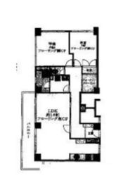 大永初台マンション 804 間取り図