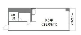 小野木ビル 407 間取り図