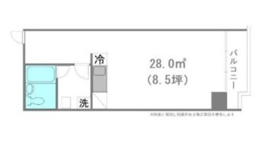小野木ビル 408 間取り図