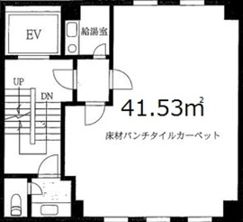 日本橋兜町シティビル 4階 間取り図