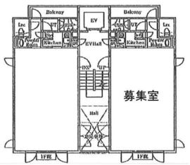 LAPIS青山Ⅱ 202 間取り図