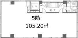 兜町第二ビル 5階 間取り図