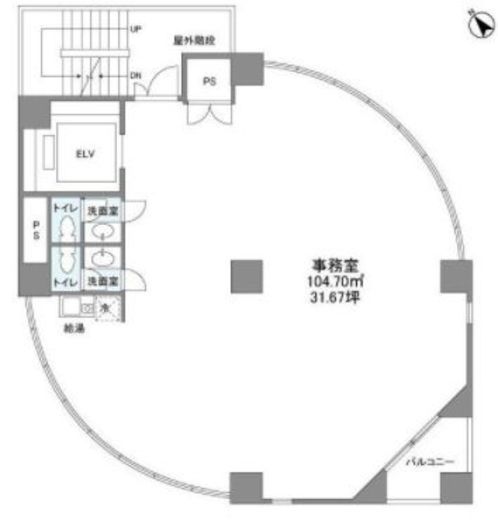 ベリータ 601 間取り図