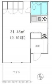 N.FLAT(恵比寿) 101 間取り図