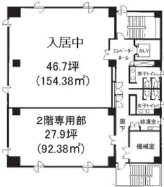 メイセイビル 2階 間取り図