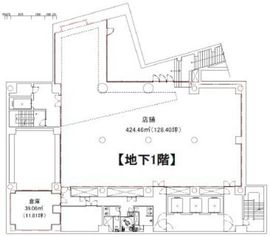 北青山吉川ビル B1階 間取り図