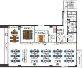 フォレスト秋葉原ビル 4階 間取り図