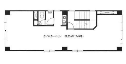 いとうビル 2階 間取り図
