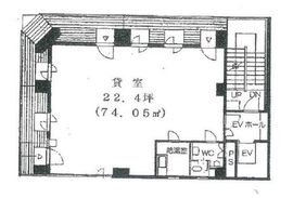 新橋演舞場別館ビル 4階 間取り図