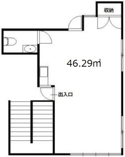 深山ビル 4B 間取り図