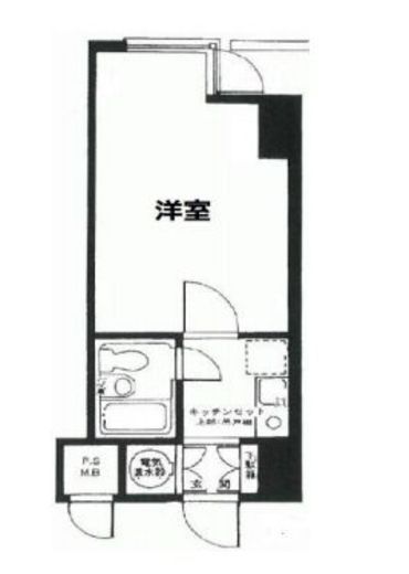 ノア道玄坂 1214 間取り図