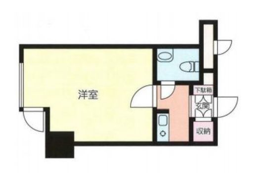 ノア道玄坂 316 間取り図
