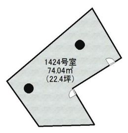 新大宗ビル2号館 1424 間取り図