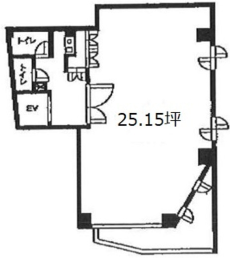 光ビル 5階 間取り図