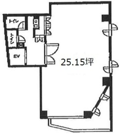 光ビル 5階 間取り図