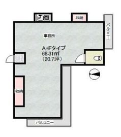 千駄ヶ谷ホリタン AFタイプ 間取り図
