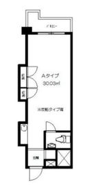 千駄ヶ谷ホリタン 308 間取り図