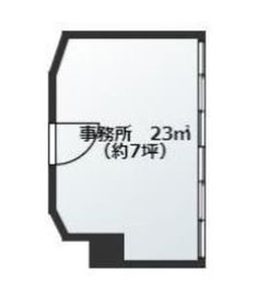 チャリ千駄ヶ谷 610 間取り図