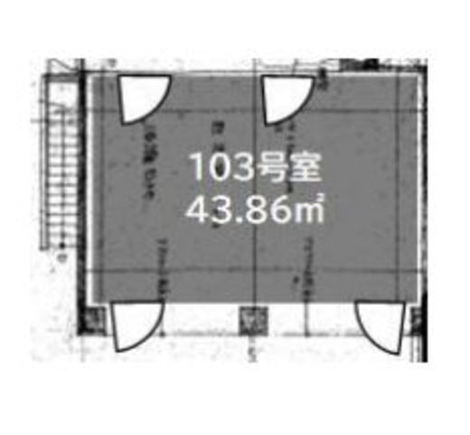 ニュー千駄ヶ谷マンション 103 間取り図