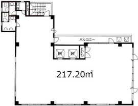 八重洲桜川ビル 6階 間取り図