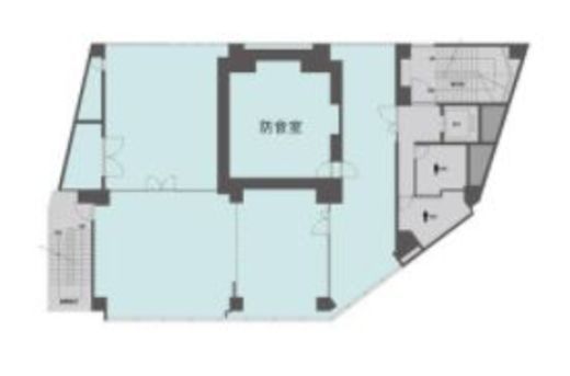 PORTAL POINT SHIBUYA 6階 間取り図