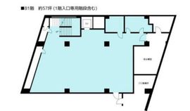 渋谷市野ビル B1階 間取り図