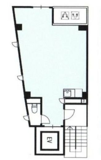 ラ・ヴィスタ渋谷 5階 間取り図