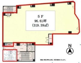 NCO神田淡路町 5階 間取り図