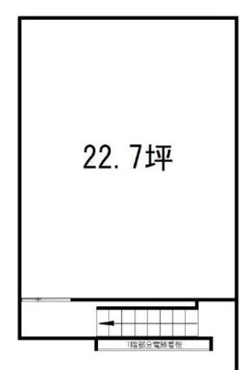 スタジオD B1階 間取り図