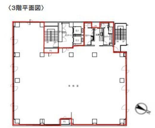 アドバンテック日本橋ビル 3階 間取り図