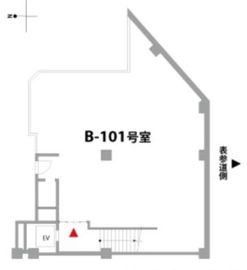 グリーンファンタジアビル(事務所) B101 間取り図