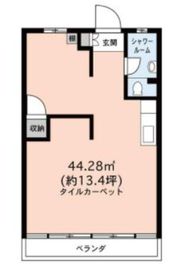 原宿第3コーポ 4階 間取り図