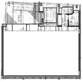 青山江崎ビル 4階 間取り図