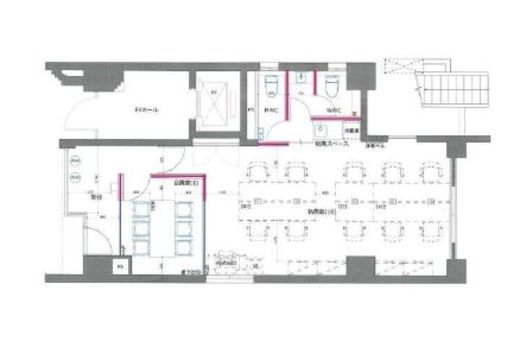 PORT ONE SHIMBASHI(旧:福森ビル) 1階 間取り図