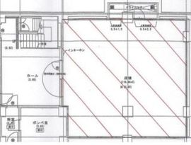 プライア渋谷(SOHO) B1階 間取り図