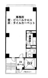 宮益坂伊藤ビル 4階 間取り図