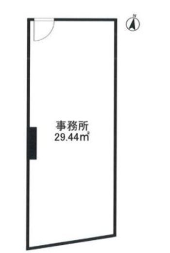 宮益坂ビルディング 211 間取り図
