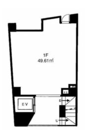 宮益坂村瀬ビル 5階 間取り図