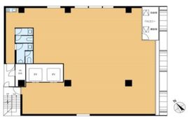 VORT銀座maxim 6階 間取り図