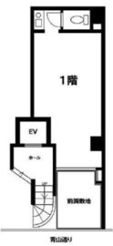 セントラル渋谷246 1階 間取り図