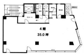 木村ビル(小川町) 4階 間取り図