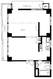 松任谷ビル 3階 間取り図