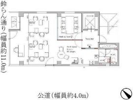 八丁堀サウスビル 3階 間取り図