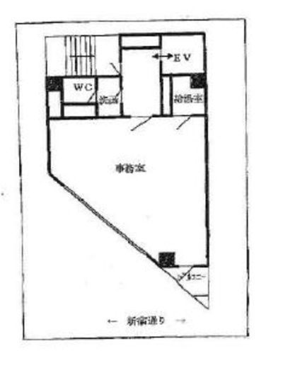 プルミエ麹町ビル 8階 間取り図