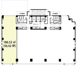 BPRプレイス神谷町 5階A 間取り図