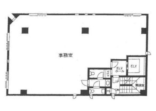ワカサビル 3階 間取り図
