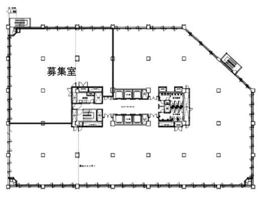 紀尾井町パークビル 6階 間取り図