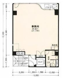 石川第2LKビル 5階 間取り図